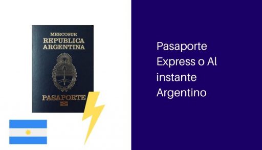 requisitos pasaporte express o al instante