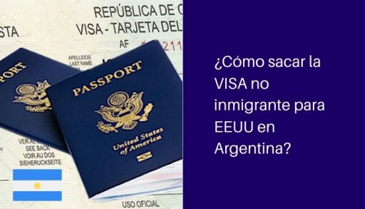 requisitos solicitar VISA no inmigrante EEUU siendo argentino