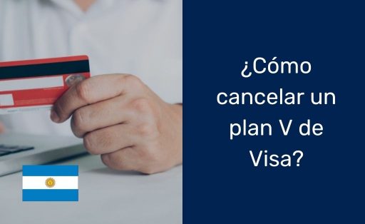 ¿Cómo cancelar un plan V de VISA?