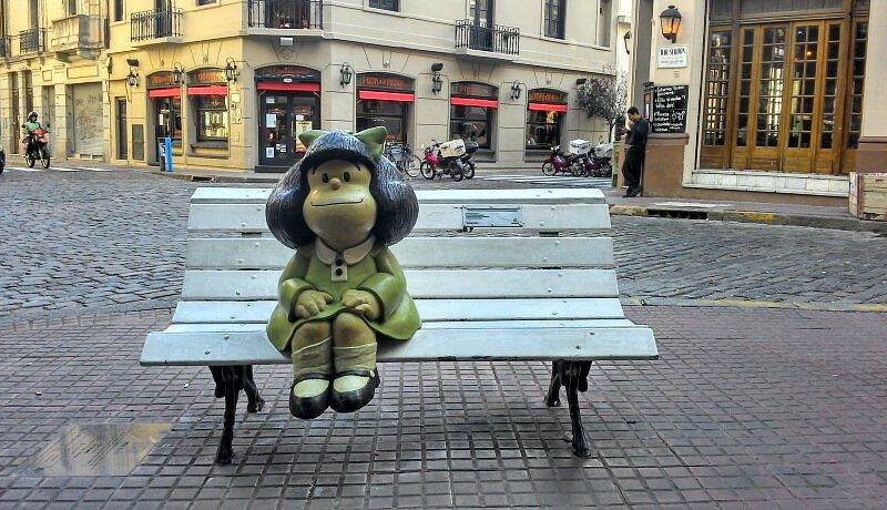 Mafalda Statue